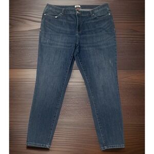 Tommy Hilfiger Denim Womens Jegging Blue High Rise Stretch Legging Size 14